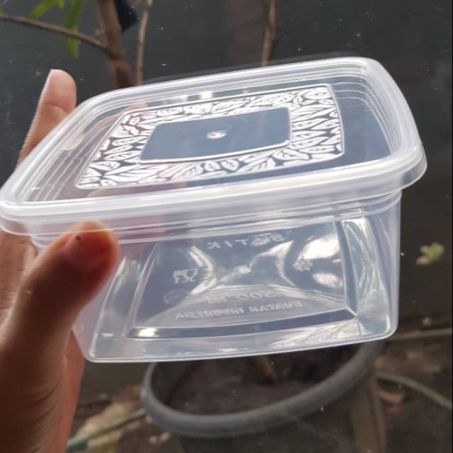 Toples Plastik Kotak