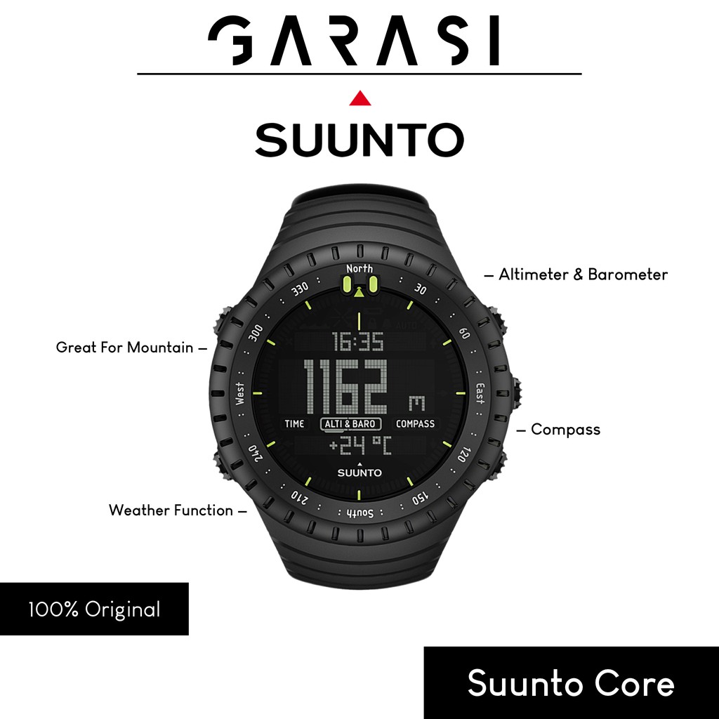 Jual suunto 2025 core all black