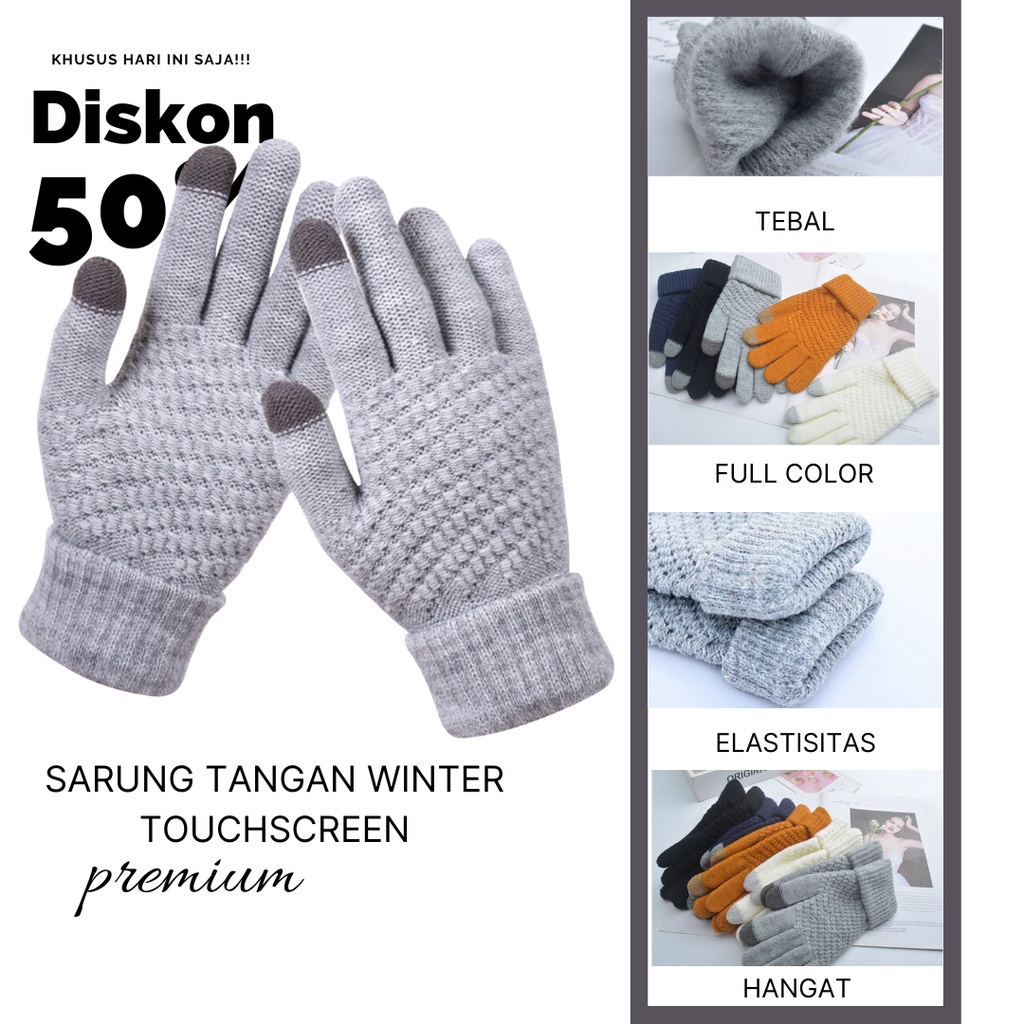 Sarung tangan sale winter touch screen