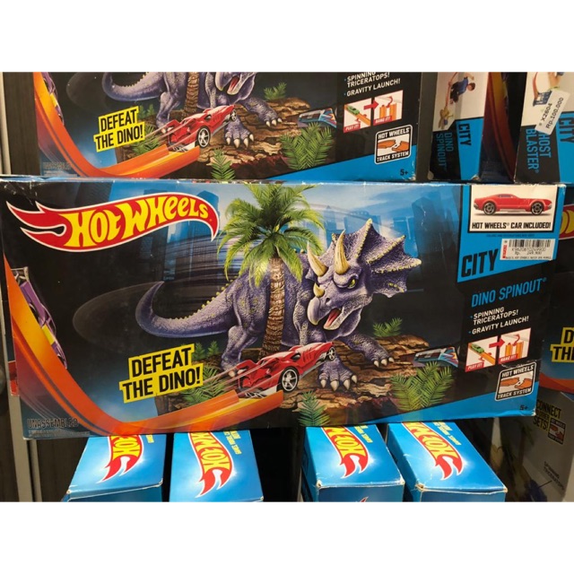 Hot wheels dino spinout cheap