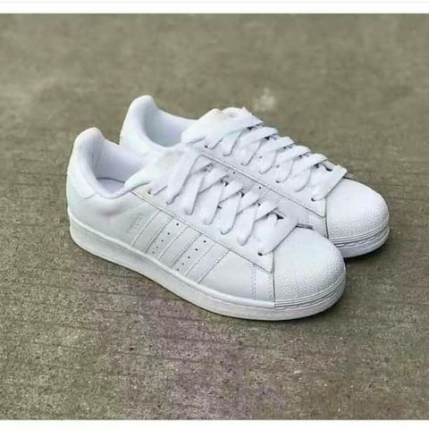 Adidas superstar 2025 all white indonesia