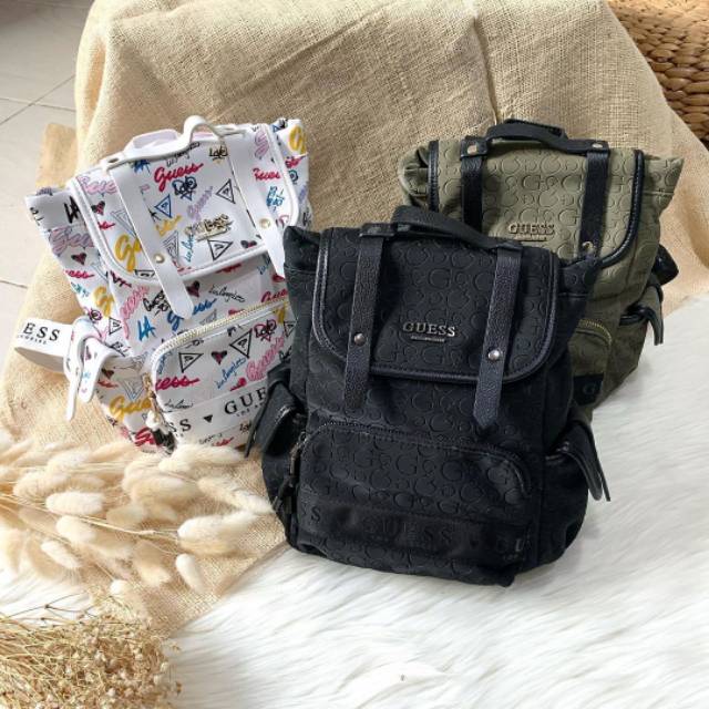 Kacee mini logo online backpack