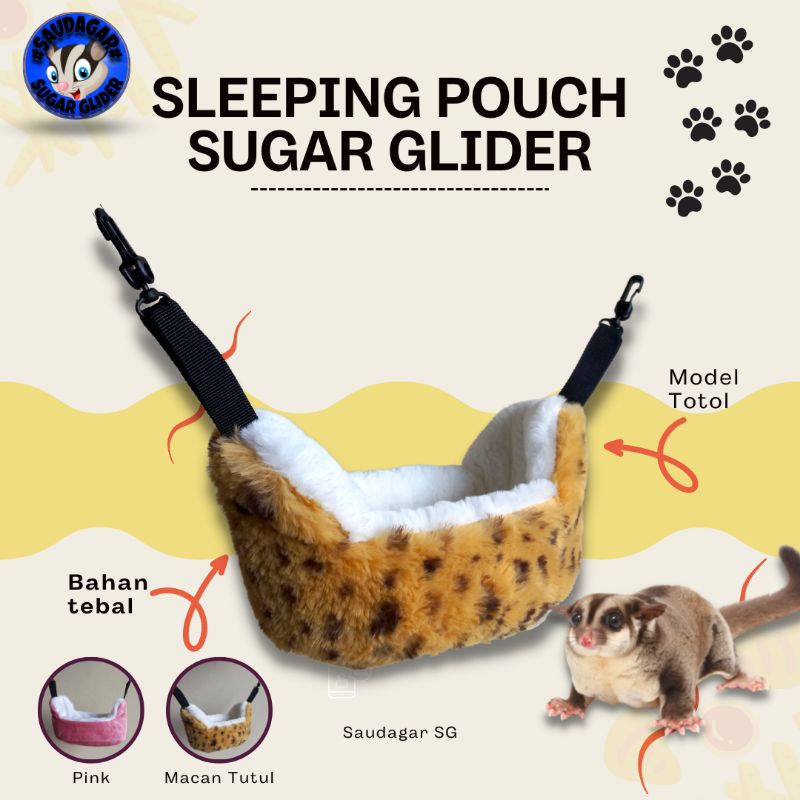 Sleeping pouch sales sugar glider