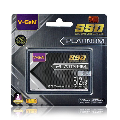 Jual SSD Solid State Drive V-GeN 512GB SATA 3 SSD SATA III VGEN