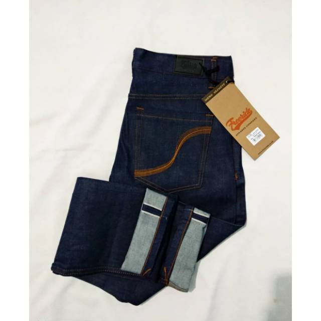 Harga denim hot sale selvedge