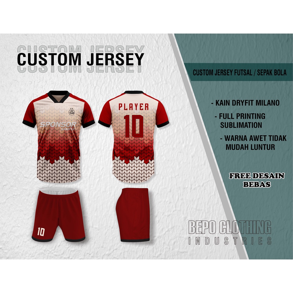 Jersey futsal puma design depan clearance belakang