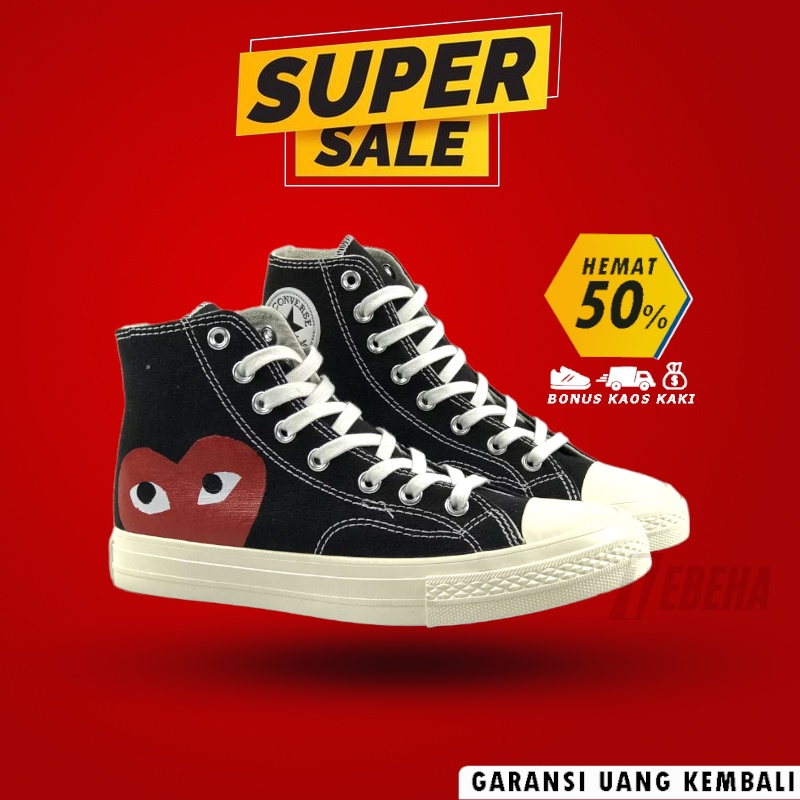 Sepatu hot sale cdg original