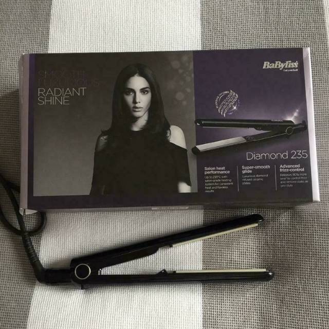 Jual BaByliss Paris Diamond Radiance 235 Straightener 2098BDU