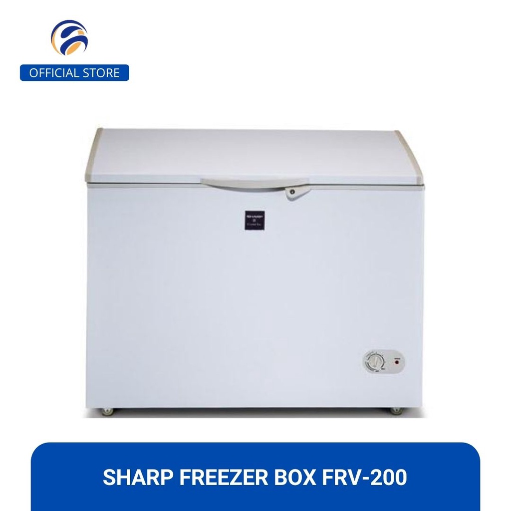 Freezer box deals sharp 200 liter