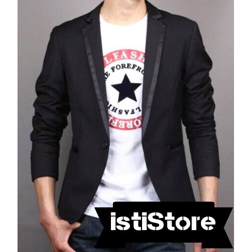 Jual DISKON JULI Jas murah blazer pria blazer korea jas non