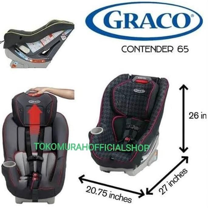 Graco contender hot sale 65 pink