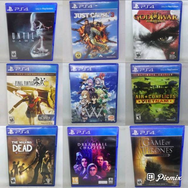 Jual Kaset BD PS4 second second Shopee Indonesia