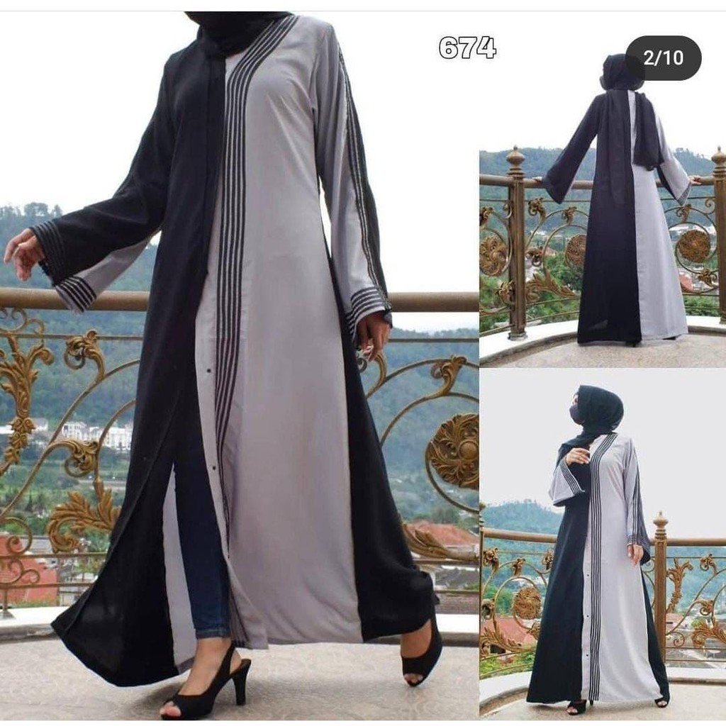 Abaya deals abu abu