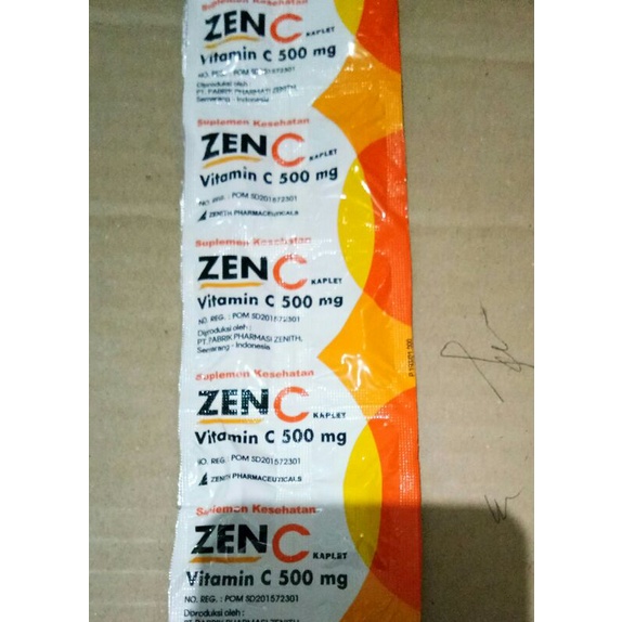 Zen C Vitamin C 500mg - Bí quyết tăng cường sức khỏe và làm đẹp an toàn