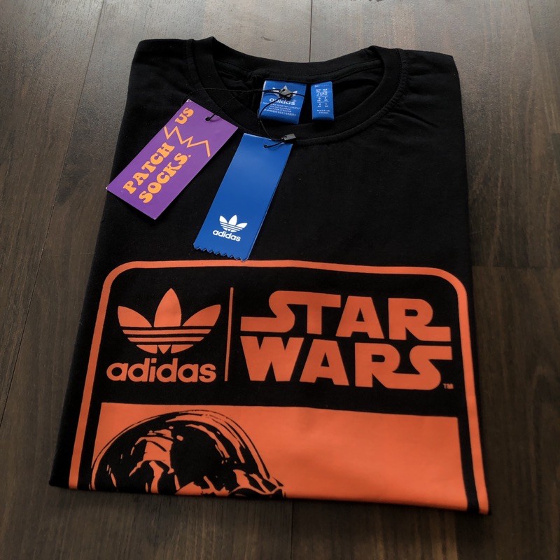 Adidas x star wars t shirt sale