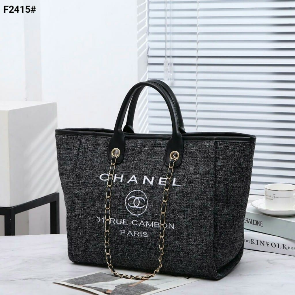 Chanel best sale bag canvas