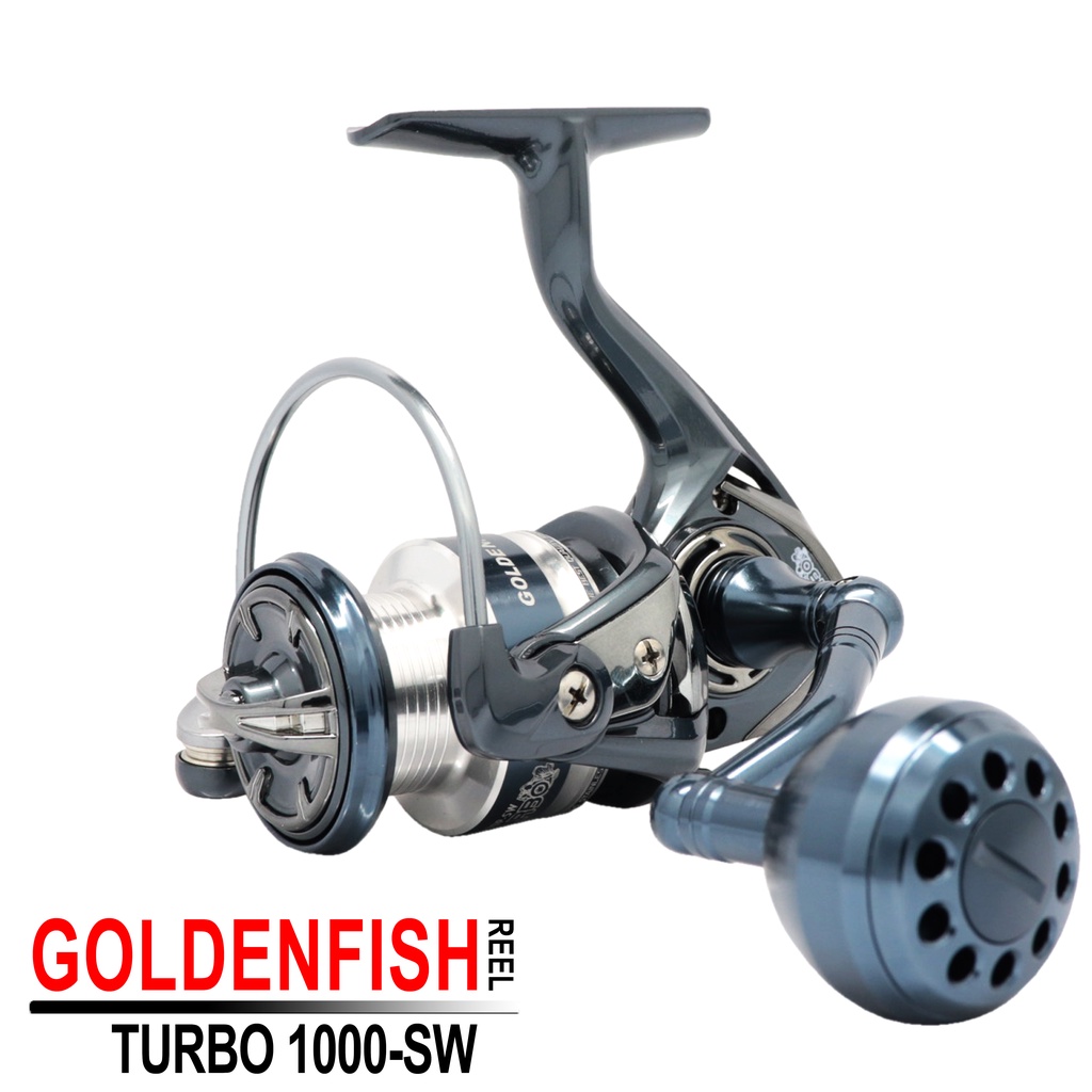 Jual REEL GOLDENFISH TURBO SALT WATER SCI POWER HANDLE Shopee