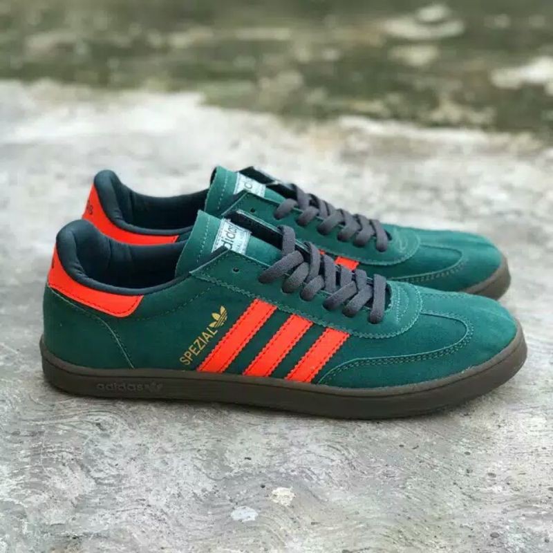 Adidas store green orange