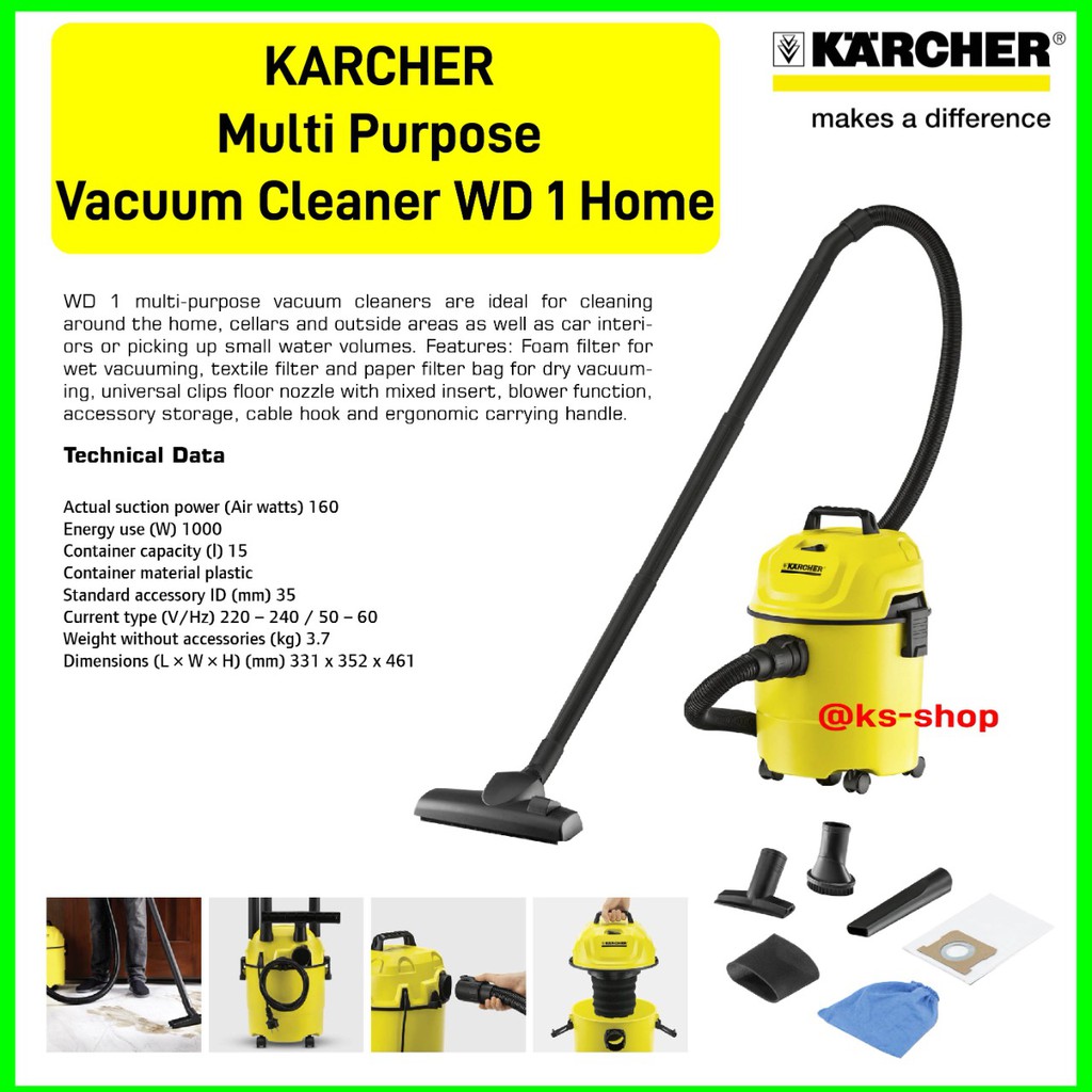 karcher wd 1 home