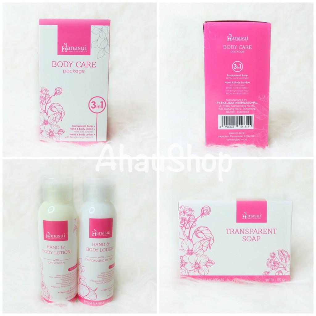 Hanasui deals body care