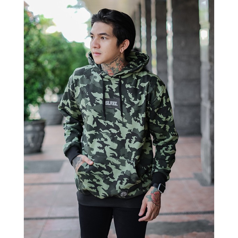 Jaket store hoodie army