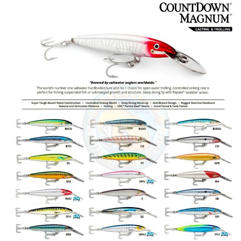 Lure Rapala CountDown Magnum 14 Cm 36 Gr Nootica Water, 60% OFF