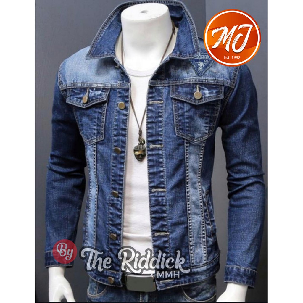 Jaket denim best sale levis pria