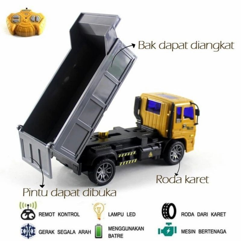 Mobil rc deals dump truck