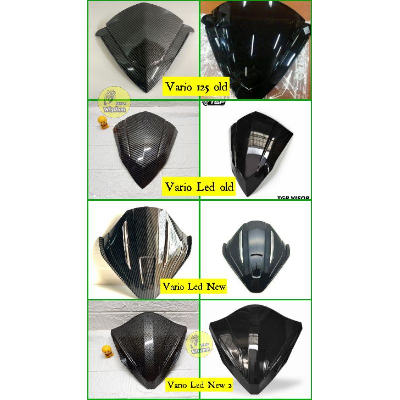 Visor vario clearance 125