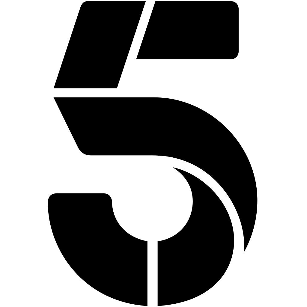 Logo 5 4. 5 Логотип. Логотип с цифрой 5. 5 Канал иконка. Channel 5.