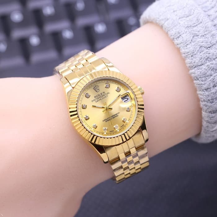 Jam tangan 2025 rolex wanita original