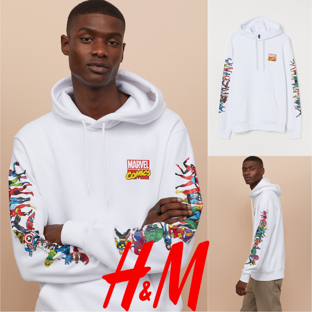 Hoodie marvel outlet h&m