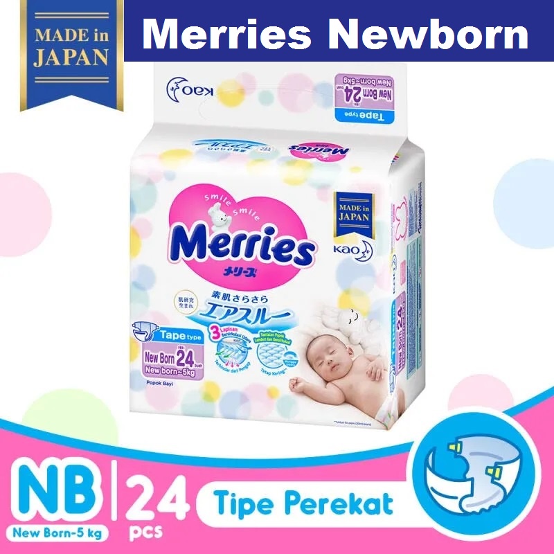 Merries newborn hot sale