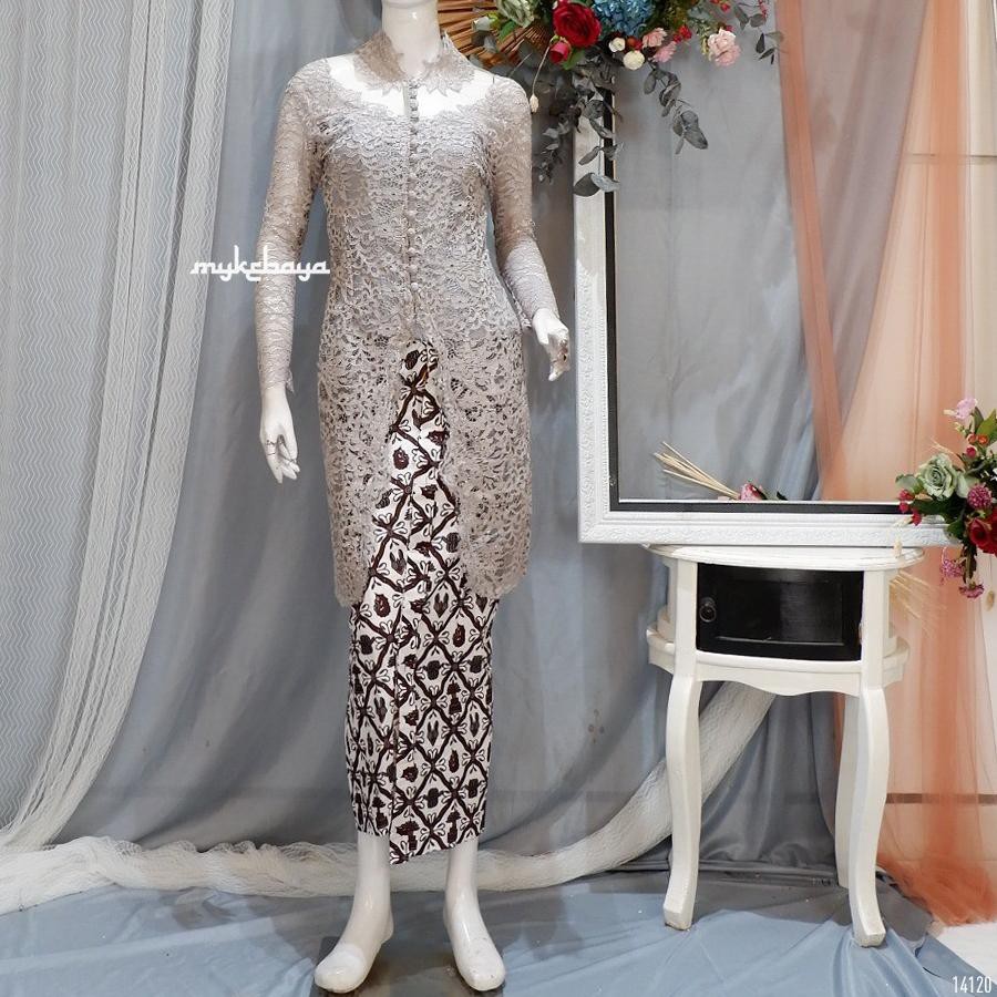 Jual SPR 260 KEBAYA AKAD SHANGHAI MODERN BROKAT KANCING DEPAN / SEPASANG  KEBAYA PERNIKAHAN MODERN .,..,., | Shopee Indonesia