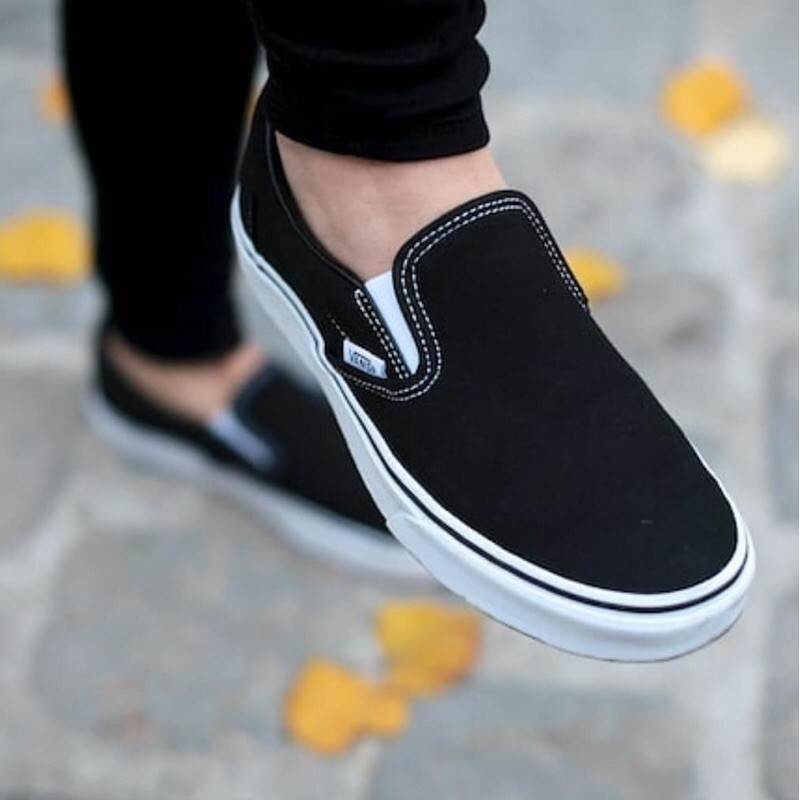 Vans slip 2025 on hitam