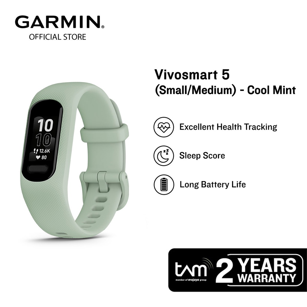 Garmin Vivosmart 5 Unboxing Cool Mint 