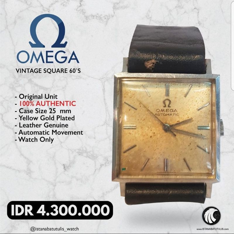 Jual omega vintage sale