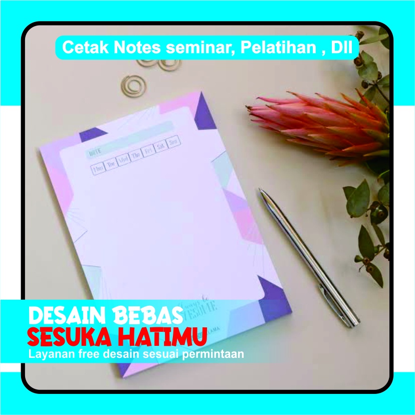 Jual [BLOCK NOTE] Notes Seminar, Meeting Hotel, Souvenir