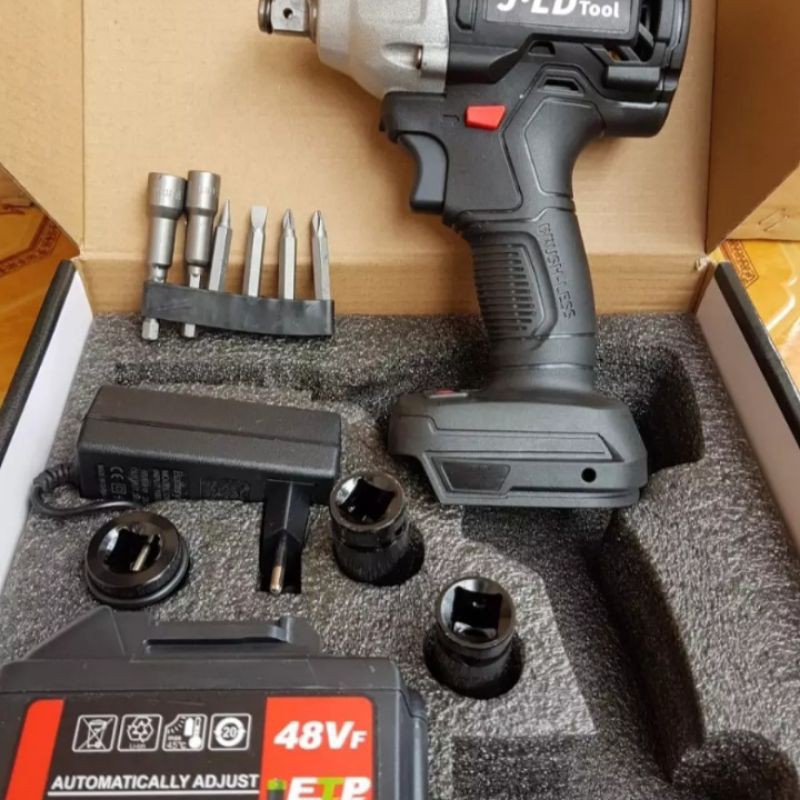 Jual Impact Wrench JLD Tool 48S Cordless JLD 48V Shopee Indonesia