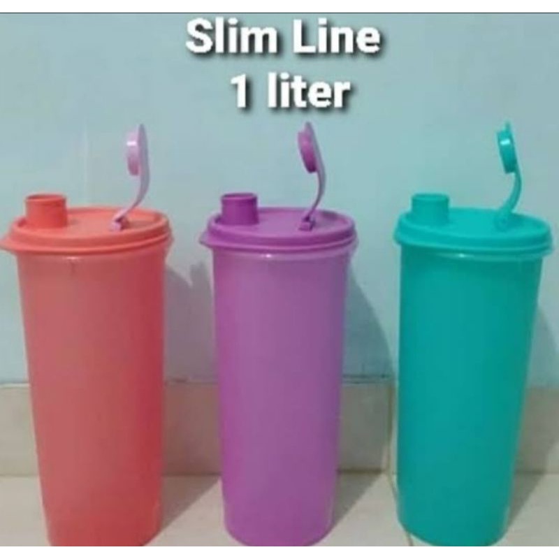 Jual Slime Line / Slime Line Tupperware / Botol kecap ungu/slime line 1L