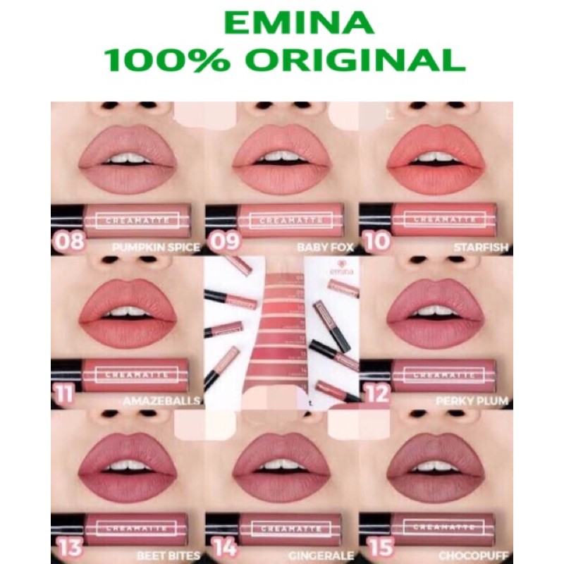 Lip deals matte emina