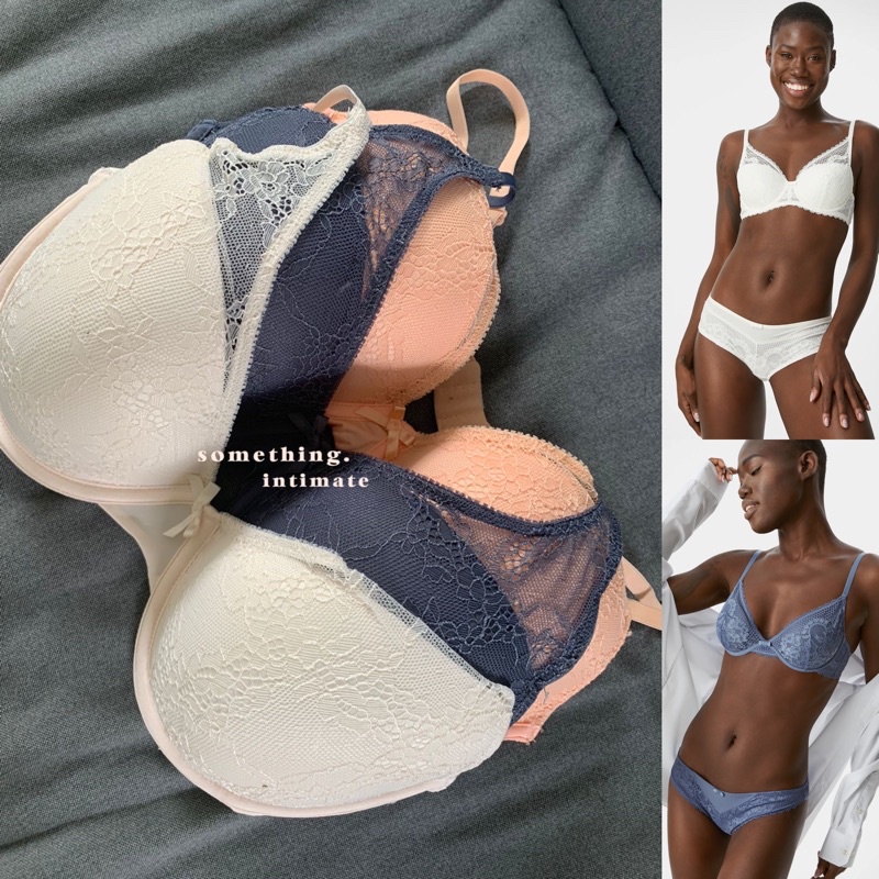 Jual C&A Zoe Full Coverage Lace Plunge Bra / Bh Full Cup Sisa