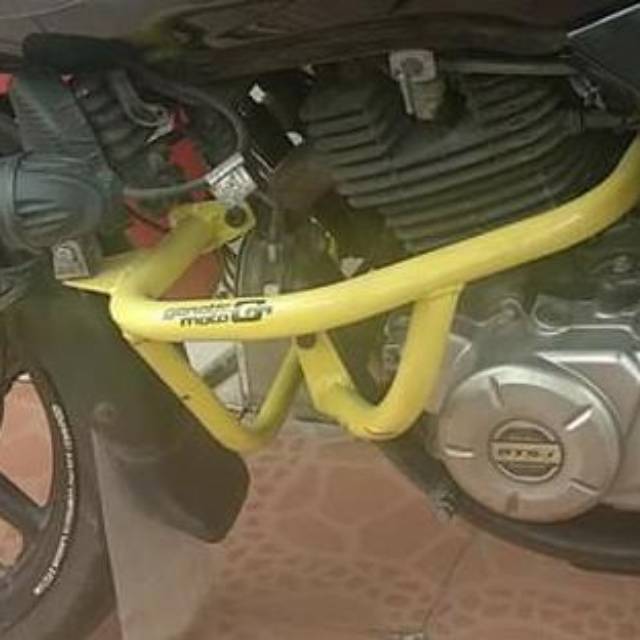 Bajaj pulsar engine guard hot sale