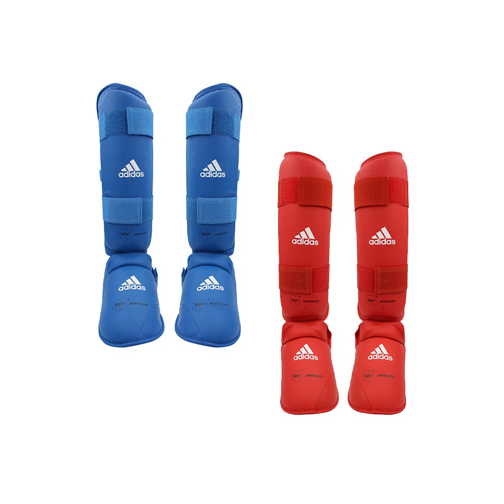 Jual Adidas WKF Shin Guard Karate Adidas World Karate Federation