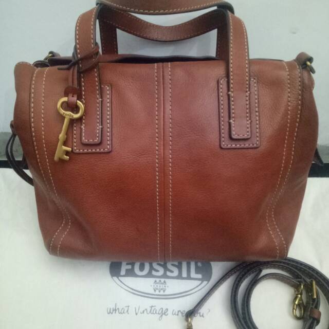 Fossil emma best sale satchel bag