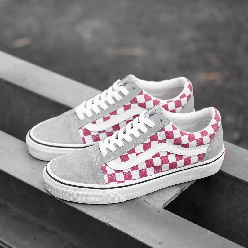 Vans old skool outlet grey checkerboard