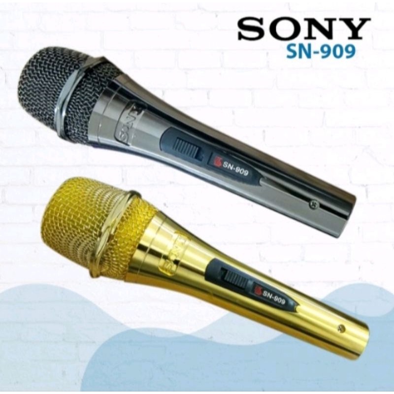 Sony gold online microphone