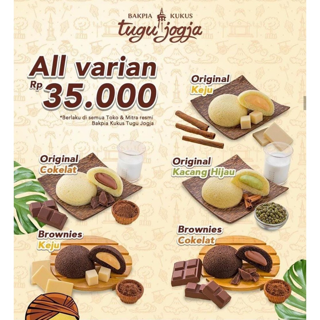 Jual Bakpia Kukus Tugu Jogja | Shopee Indonesia