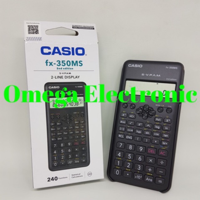 Casio calculator hotsell fx 350