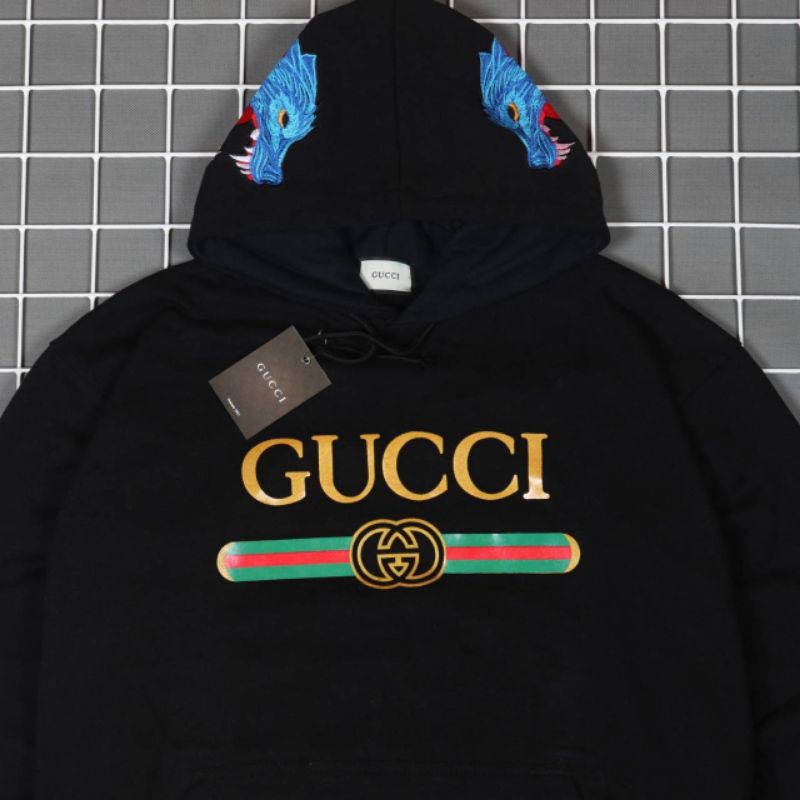 Gucci hoodie wolf outlet on hood